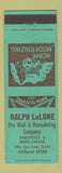Matchbook Cover - Ralph LaLonde Dry Wall Remodeling