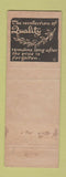 Matchbook Cover - Ralph LaLonde Dry Wall Remodeling