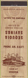 Matchbook Cover - Sequoia Savings Bank Fresno CA