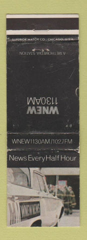 Matchbook Cover - WNEW Radio New York City Palisades Park WEAR