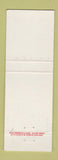 Matchbook Cover - Down Under Sound Studio Kogarah Australia music