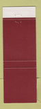 Matchbook Cover - French's Bar Bistro Bridgeview Hotel Willoughby Australia