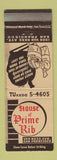 Matchbook Cover - House of Prime Rib Restaurant San Frnacisco CA WEAR