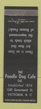 Matchbook Cover - Poodle Dog Cafe Victoria BC