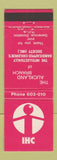 Matchbook Cover - Intellectually Handicapped Children's Society Auckland NZ