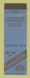Matchbook Cover - Kungsholm Restaurant Chicago IL Midget