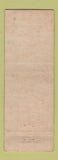 Matchbook Cover - Maison Branchaud Restaurant Ottawa ON