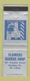 Matchbook Cover - Flowers Barber Shop Reading PA