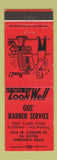 Matchbook Cover - Gus' Barber Service Torrance CA