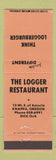 Matchbook Cover - Logger Restaurant Knappa OR WEAR