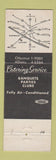 Matchbook Cover - Augustine's Restaurant Belleville IL WEAR