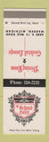 Matchbook Cover - The Schmid Haus Warren MI