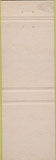 Matchbook Cover - White Lion Restaurant North Brunswick NJ