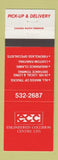 Matchbook Cover - Engineered Collision Center Auto Repair