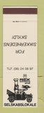Matchbook Cover - Selskabslokale Rex Catering Foreign SAMPLE