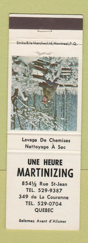 Matchbook Cover - Martinizing Dry Cleaning Quebec QC