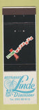Matchbook Cover - Restaurant Linde Dubendorf Switzerland