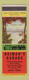 Matchbook Cover - Neiman's Garage Dover PA