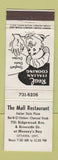 Matchbook Cover - Mall Restaurant Pizza Ottawa ON