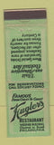 Matchbook Cover - Kugler's Restaurant Philadelphia PA