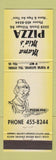 Matchbook Cover - Mama Mia's Pizza Halifax NS