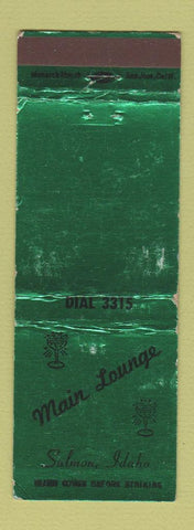 Matchbook Cover - Main Lounge Salmon ID WEAR
