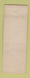 Matchbook Cover - Main Lounge Salmon ID WEAR