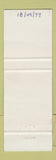 Matchbook Cover - Colton's Garage Flesherton ON BLUE