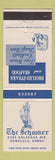 Matchbook Cover - The Schooner Restaurant Honolulu Hawaii