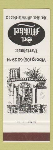 Matchbook Cover - Sct Mikkel Viborg Denmark SAMPLE