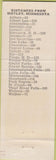 Matchbook Cover - Al's Bar Motley MN Fishing Boat