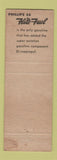 Matchbook Cover - Phillips 66 oil gas Jacksonville IL Blackhawk Motor Court WEAR