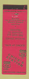 Matchbook Cover - Phillips 66 oil gas Chick's Station Pineville MO RED
