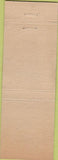 Matchbook Cover - Norwegian America Lines NAL Cruise