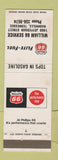Matchbook Cover - Phillips 66 oil gas William Nashville TN WEAR