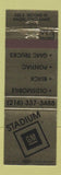 Matchbook Cover - Stadium GM Oldsmobile Buick Pontiac GMC Trucks Salem OH