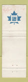 Matchbook Cover - Belzile Auto Chevrolet Oldsmobile 1973 Trois Pistoles QC WEAR