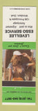 Matchbook Cover - Leveillee Esso oil gas Windsor QC pinup
