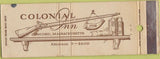 Matchbook Cover - Colonial Inn Concord MA