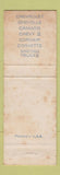 Matchbook Cover - 1967 Chevrolet Jake Dietrich Bangor ME