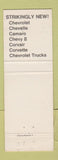 Matchbook Cover - 1968 Chevrolet Sugg Boyertown PA