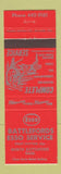 Matchbook Cover - Esso oil gas North Battleford SK