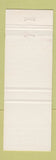 Matchbook Cover - Esso oil gas North Battleford SK