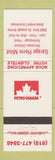 Matchbook Cover - Petro Canada oil gas Pierre Milot Drummondville QC