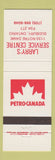 Matchbook Cover - Petro Canada oil gas Larry's Sudbury ON