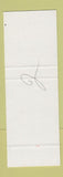 Matchbook Cover - Esso oil gas Rossmore Stop ON SAMPLE