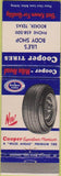 Matchbook Cover - Cooper Tires Lile's Body Shop Booker TX