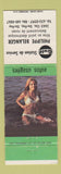 Matchbook Cover - Gulf oil gas Philippe Belanger Ste Foy QC pinu