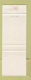 Matchbook Cover - Petrolica oil gas Cap de la Madeleine QC NEON RED