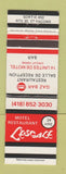 Matchbook Cover - Gulf oil gas Motel Restaurant L'Escale St Pacome QC WEAR